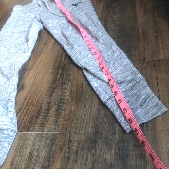 Victoria Secret PINK Grey Sweatpants 🏝Tropical ☀️ - Picture 5 of 5